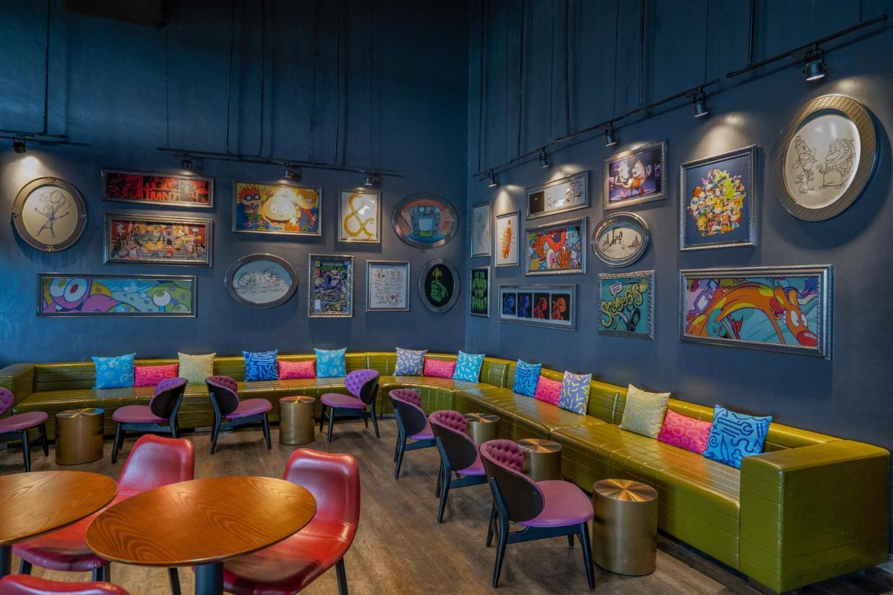 Nickelodeon Hotels & Resorts Riviera Maya Puerto Morelos Exterior foto The interior of the restaurant