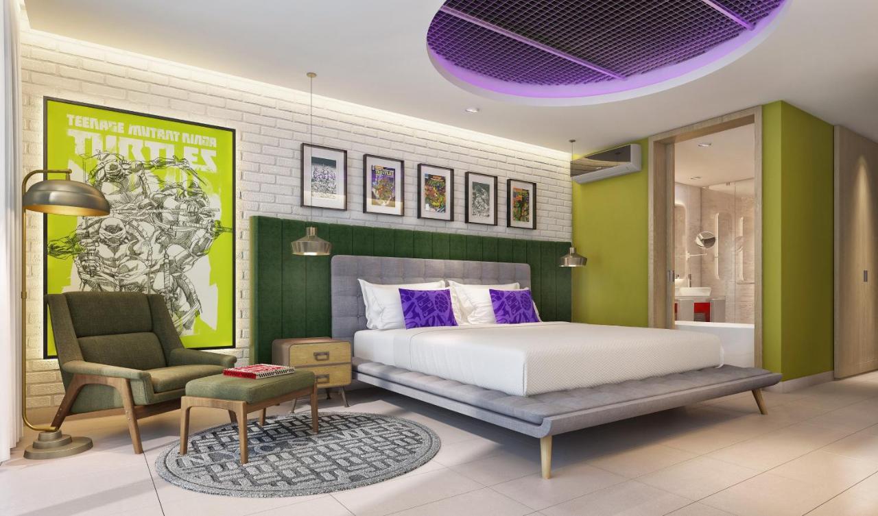 Nickelodeon Hotels & Resorts Riviera Maya Puerto Morelos Exterior foto A bedroom at the hotel