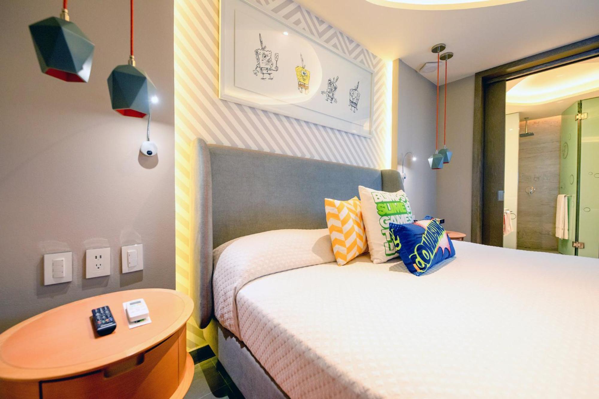 Nickelodeon Hotels & Resorts Riviera Maya Puerto Morelos Exterior foto A room at the hotel